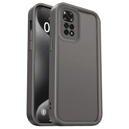 Redmi 10 2022 Kılıf Viera Silikon - Gri