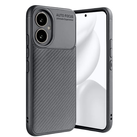 400 kılıf auto focus karbon kapak - gri
