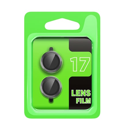 iPhone 17 Raze Metal Kamera Lens - Gri