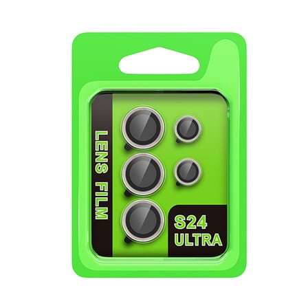 Galaxy S24 Ultra Raze Metal Kamera Lens - Gri