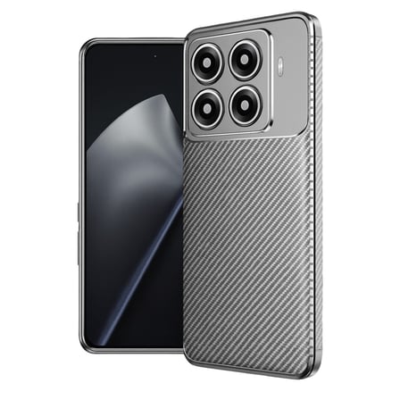 Mi 15T Pro Auto Focus Karbon Kapak - Gri