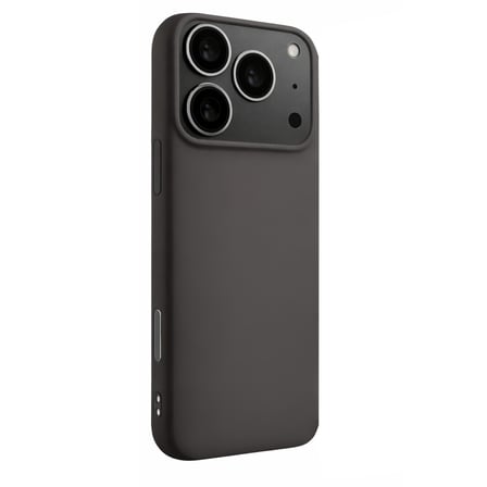 iPhone 17 Pro Max Nano içi Kadife Silikon - Gri