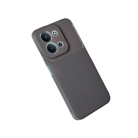 Erdo Ticaret Xiaomi Redmi 15C 5G Karbon Kılıf Gri Arka Kılıf