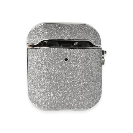 Airpods 2 (2.nesil) Spell Simli Kılıf - Gümüş