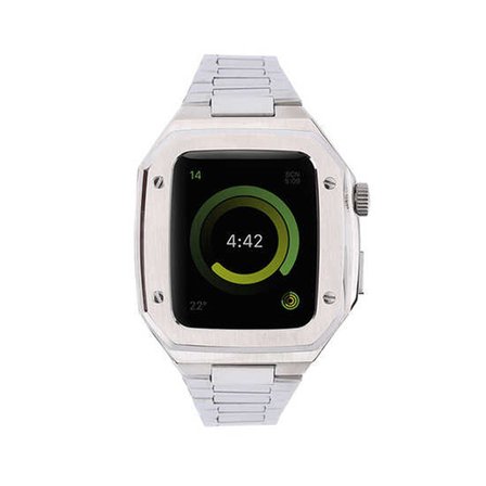 Watch 44mm Metal Petek Kasalı Kordon - Gümüş