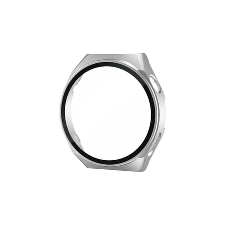 Watch GT3 46mm Dota Camlı Kasa Ekran Koruyucu - Gümüş