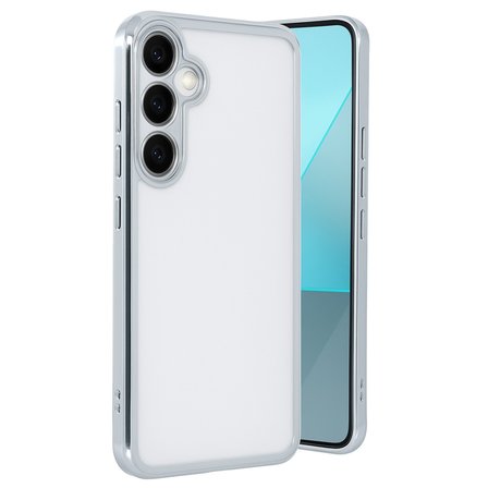 Galaxy A24 4G Prime Kılıf Razer Lensli Silikon - Gümüş