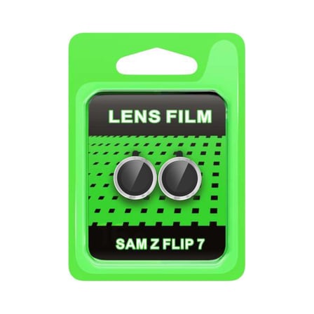Galaxy Z Flip 7 Raze Metal Kamera Lens - Gümüş