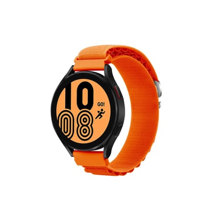 Watch 22mm KR410 Kumaş Kordon - Turuncu