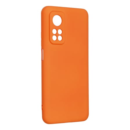 Mi 10T Kılıf Nano içi Kadife Silikon - Turuncu