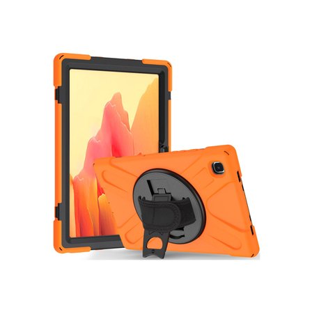 Galaxy T220 Tab A7 Lite 8.7 Kılıf Amazing Tablet Kapak - Turuncu