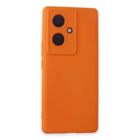 V29 Lite Kılıf Nano içi Kadife Silikon - Turuncu