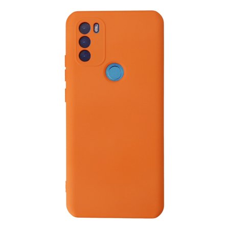 GM 21 Plus Kılıf Nano içi Kadife Silikon - Turuncu