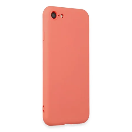 iPhone 7 Kılıf First Silikon - Turuncu