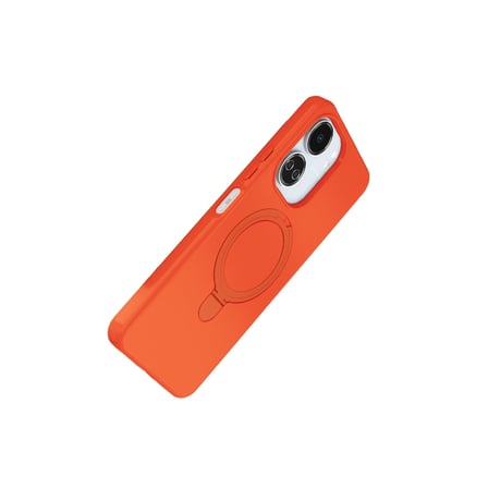 Redmi 13C Regal Magsafe Standlı Kapak - Turuncu