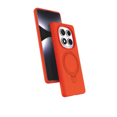 Redmi Note 14 Pro 5G Regal Magsafe Standlı Kapak - Turuncu