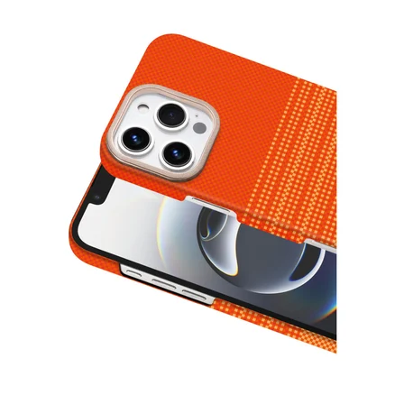 iPhone 16 Pro Max Vega Magsafe Kapak - Turuncu