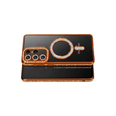 Galaxy S26 Ultra Joke Simli Magneticsafe Kılıf - Turuncu