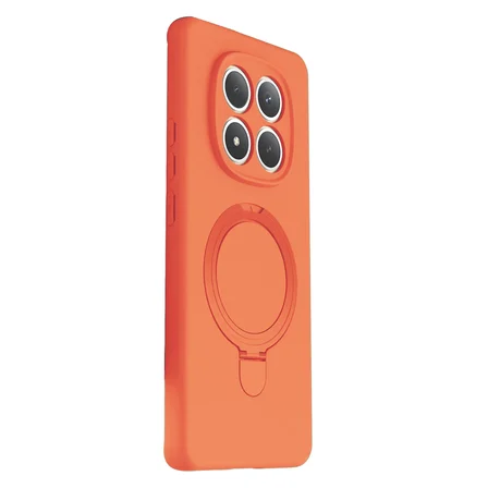 Note 15 Pro 5G Regal Magsafe Standlı Kapak - Turuncu