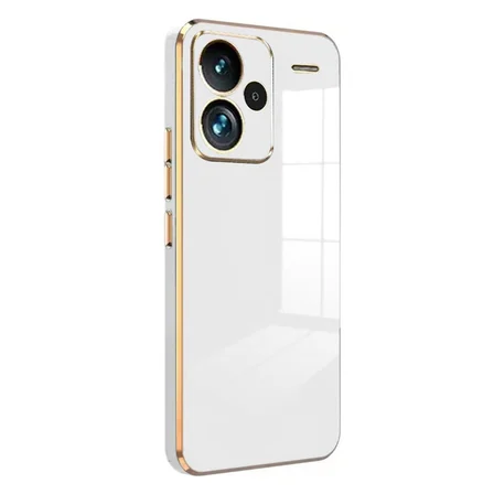 Redmi Note 13 Pro Plus Kılıf Volet Silikon - Beyaz