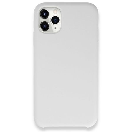 iPhone 11 Pro Max Kılıf Lansman Legant Silikon - Beyaz