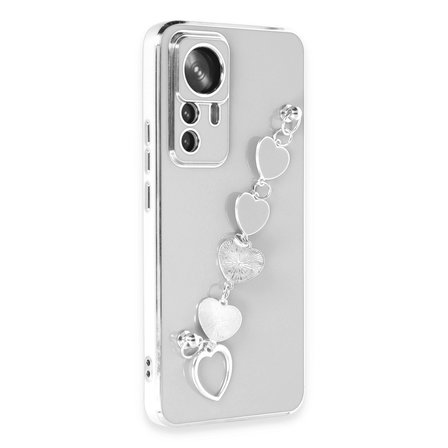 Mi 12T Pro Kılıf Esila Silikon - Beyaz