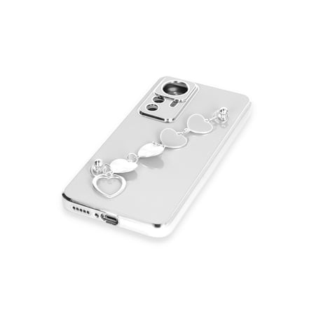 Mi 12T Pro Kılıf Esila Silikon - Beyaz