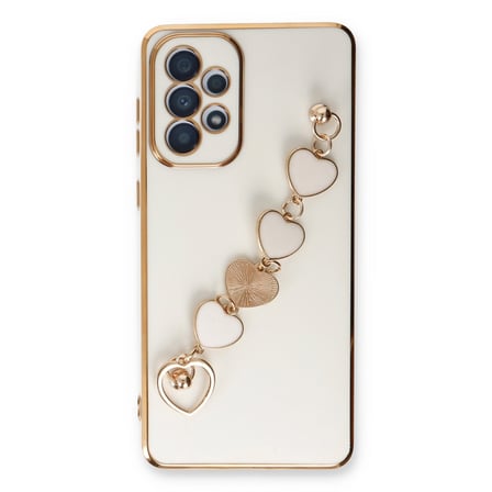 Galaxy A33 5G Kılıf Esila Silikon - Beyaz