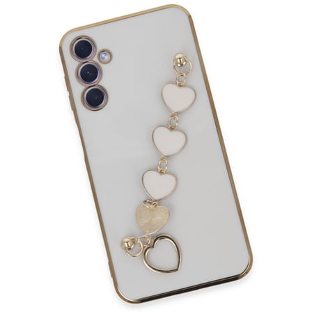 Galaxy A24 4G Kılıf Esila Silikon - Beyaz