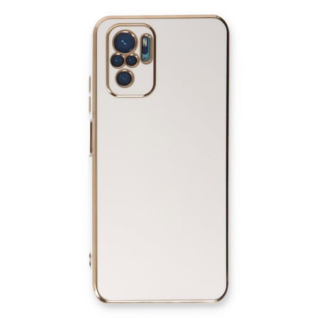 Redmi Note 10 Kılıf Volet Silikon - Beyaz