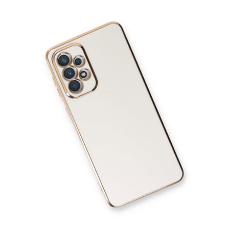 Galaxy A33 5G Kılıf Volet Silikon - Beyaz