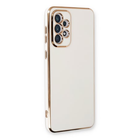 Galaxy A33 5G Kılıf Volet Silikon - Beyaz