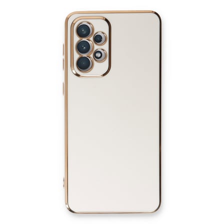 Galaxy A33 5G Kılıf Volet Silikon - Beyaz