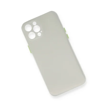 iPhone 12 Pro Kılıf PP Ultra İnce Kapak - Beyaz