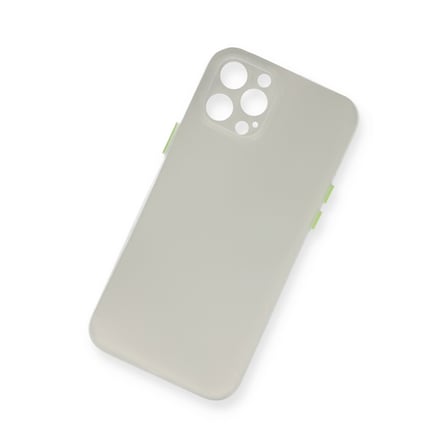 iPhone 12 Pro Max Kılıf PP Ultra İnce Kapak - Beyaz