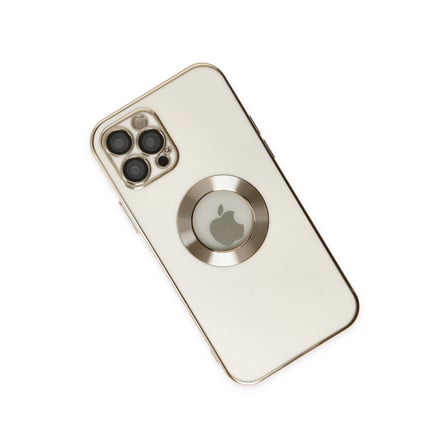 iPhone 12 Pro Kılıf Store Silikon - Beyaz