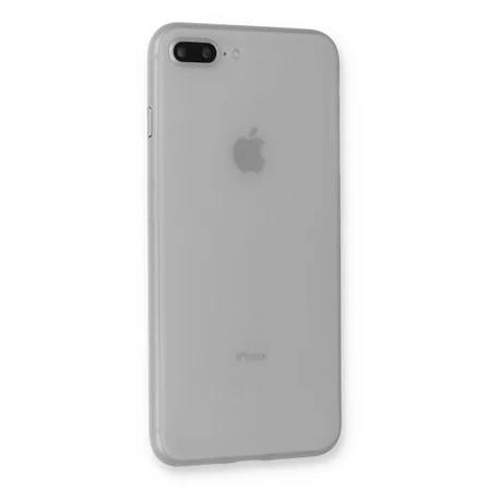 iPhone 7 Plus Kılıf PP Ultra İnce Kapak - Beyaz