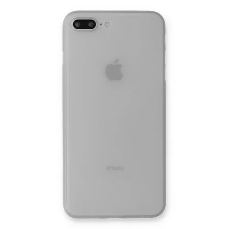 iPhone 7 Plus Kılıf PP Ultra İnce Kapak - Beyaz
