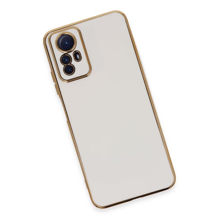 Redmi Note 12S Kılıf Volet Silikon - Beyaz