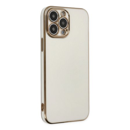 iPhone 14 Pro Kılıf Volet Silikon - Beyaz