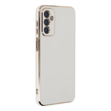 Galaxy M23 Kılıf Volet Silikon - Beyaz