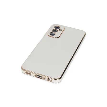 Galaxy M23 Kılıf Volet Silikon - Beyaz
