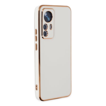 Mi 12T Pro Kılıf Volet Silikon - Beyaz