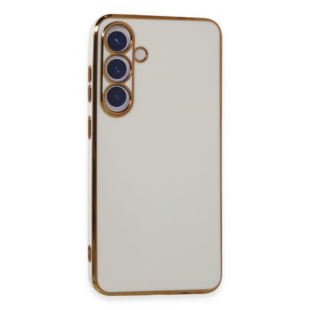 Galaxy S24 Plus Kılıf Volet Silikon - Beyaz