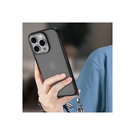 iPhone 16 Pro Kılıf Elegant Kapak - Pudra