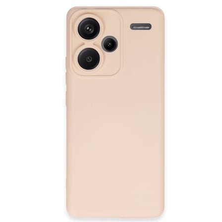 Redmi Note 13 Pro Plus Kılıf Nano içi Kadife Silikon - Pudra