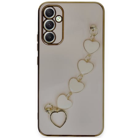 Galaxy A34 5G Kılıf Esila Silikon - Pudra