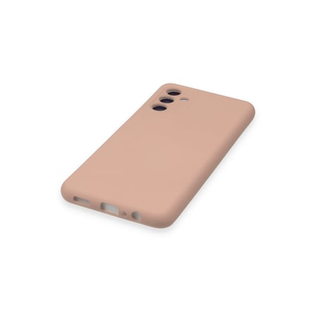 Galaxy A14 4G Kılıf Nano içi Kadife Silikon - Pudra