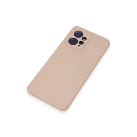 Redmi Note 12 4G Kılıf Nano içi Kadife Silikon - Pudra