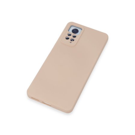 Redmi Note 12 Pro 4G Kılıf Nano içi Kadife Silikon - Pudra